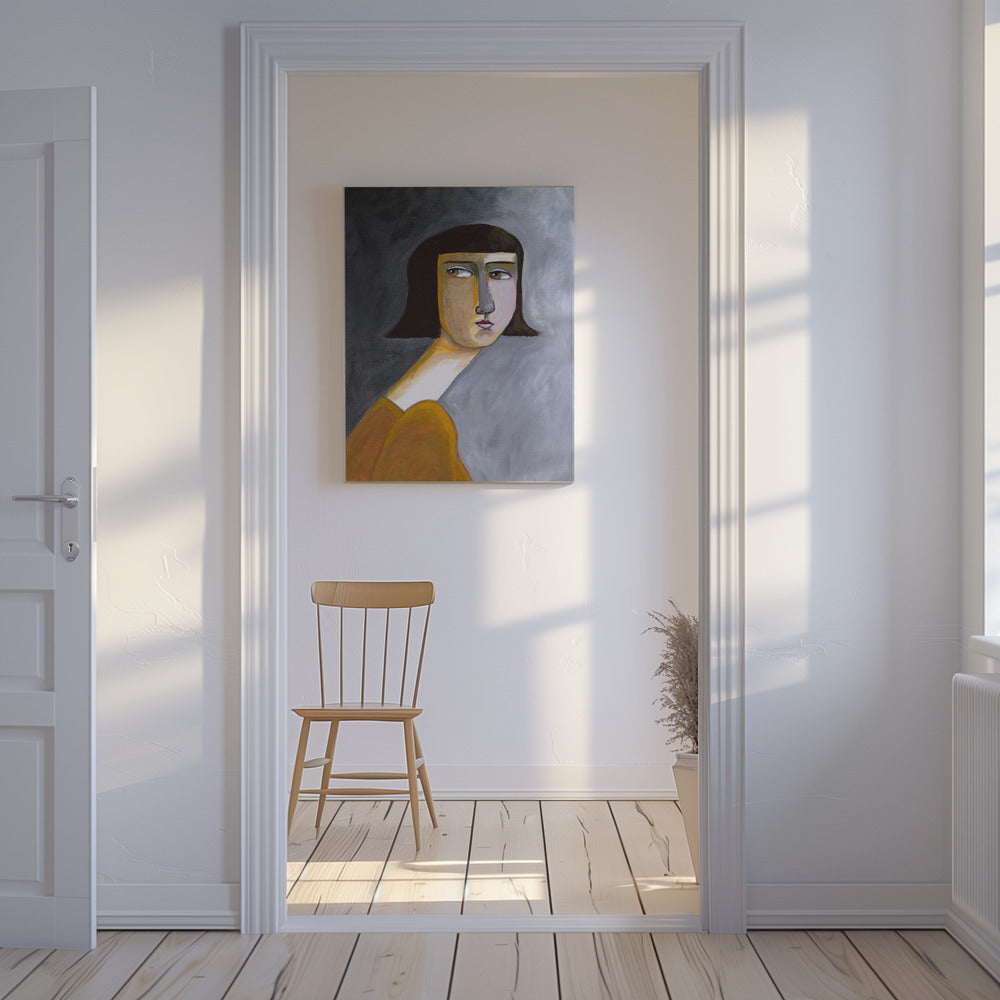 Bruine Ogen | Canvas