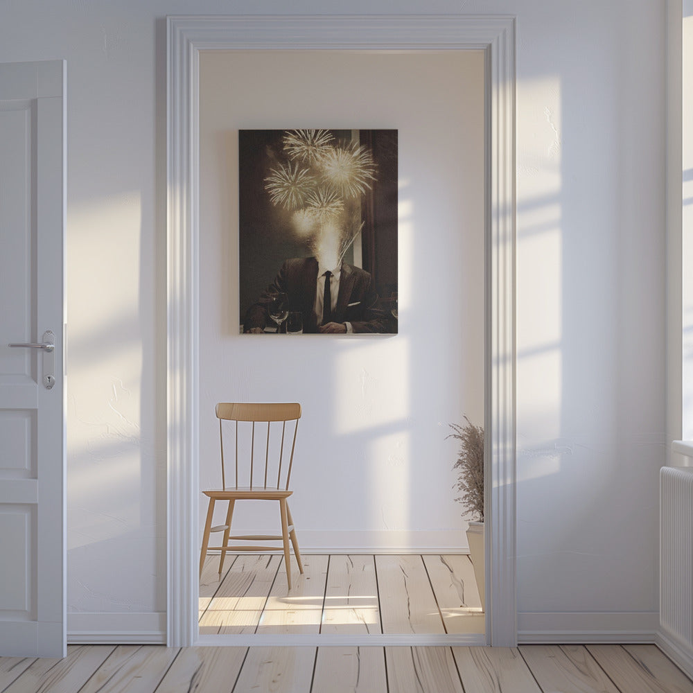 Vuurwerkhoofd | Canvas