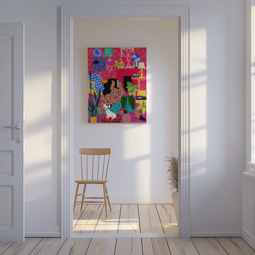 9933x14043 Din 83 Taking Selfies of Yourself | Canvas