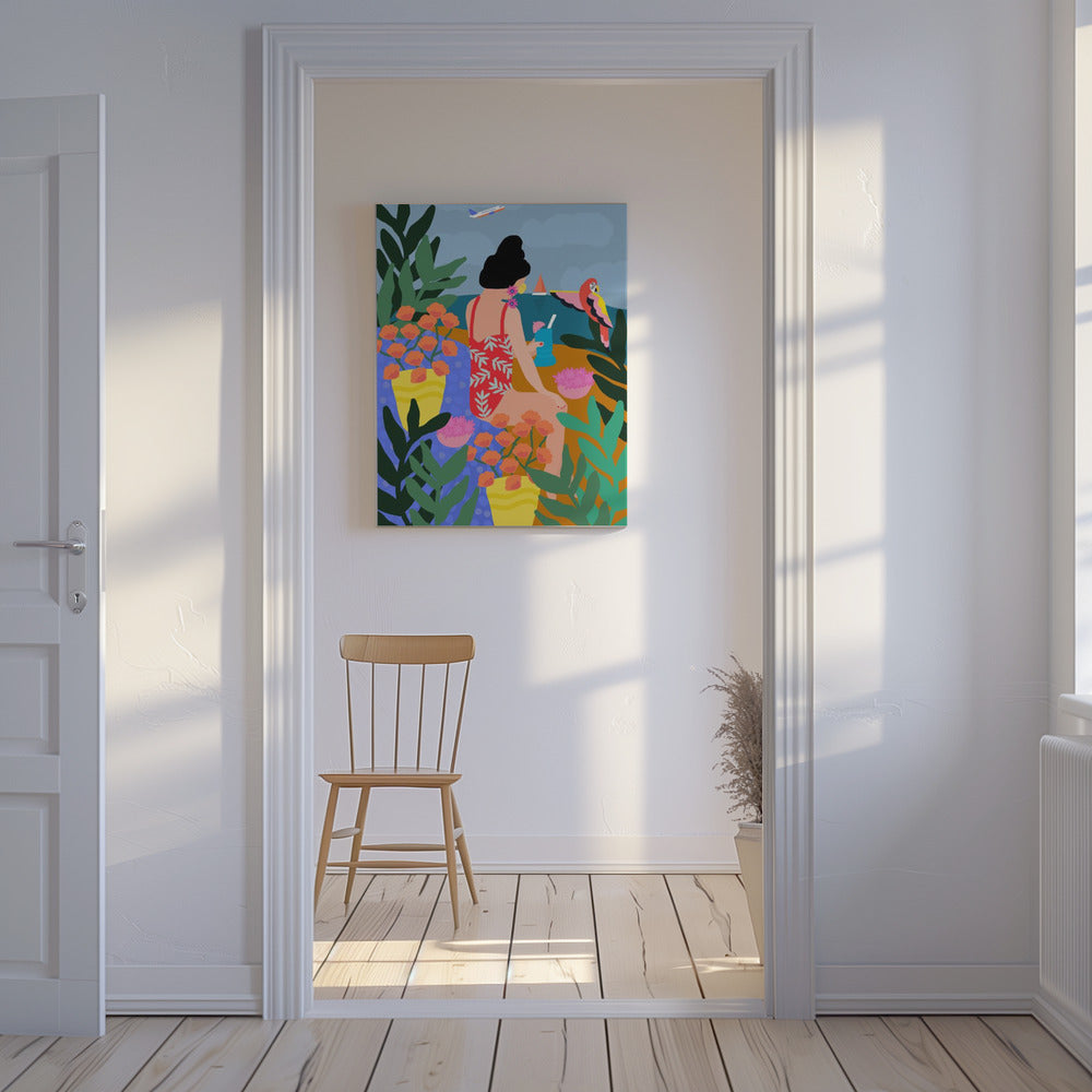 Tropical Vacation | Canvas