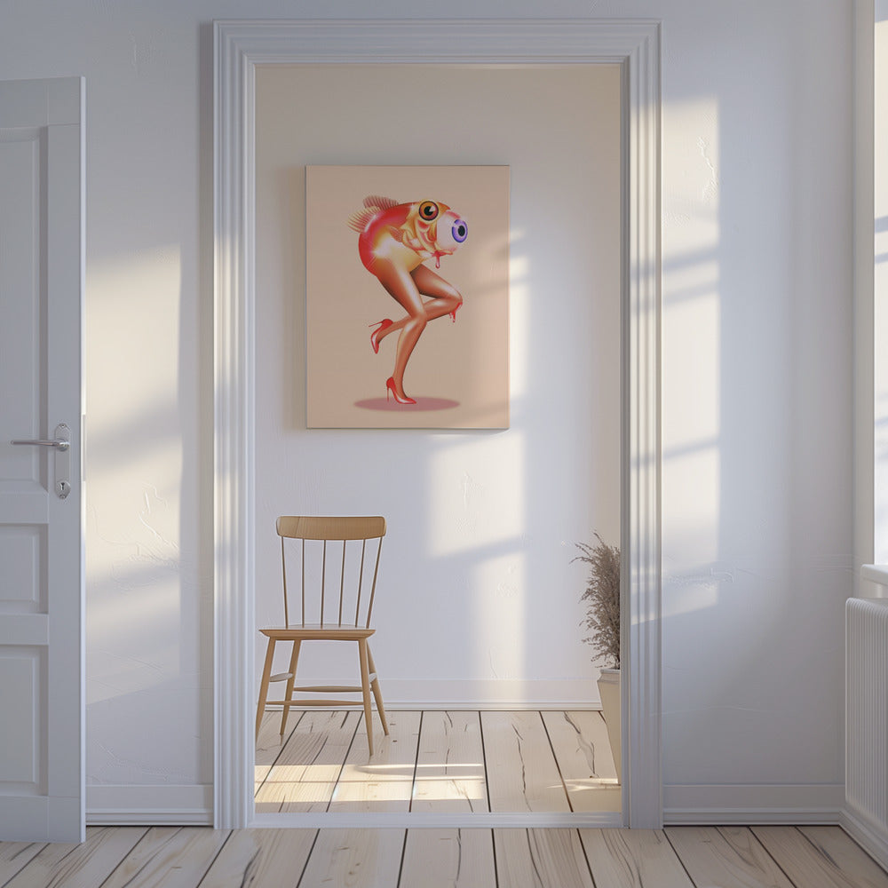 Fish With Legs | Canvas