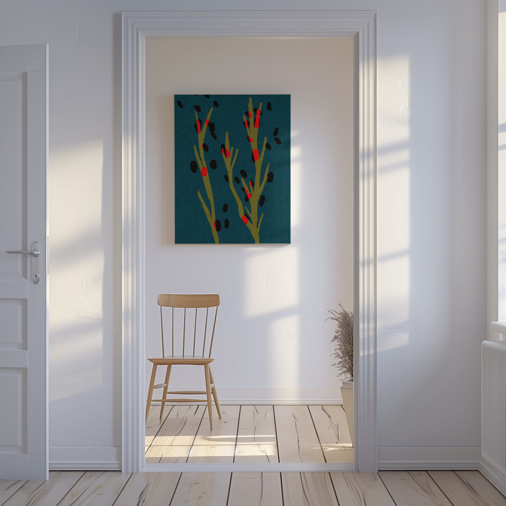 Botanische D | Canvas