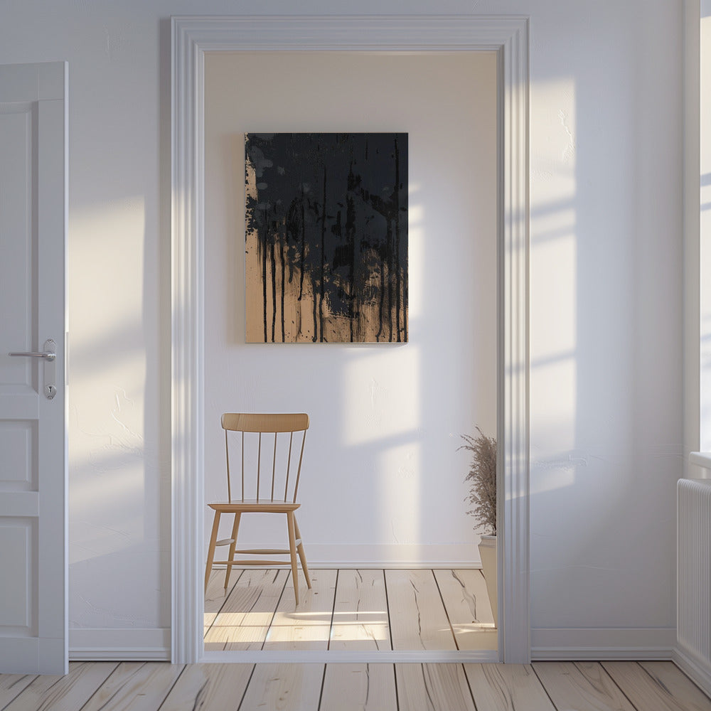 Verf het zwart | Canvas