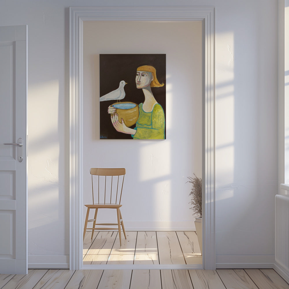 De watergever | Canvas
