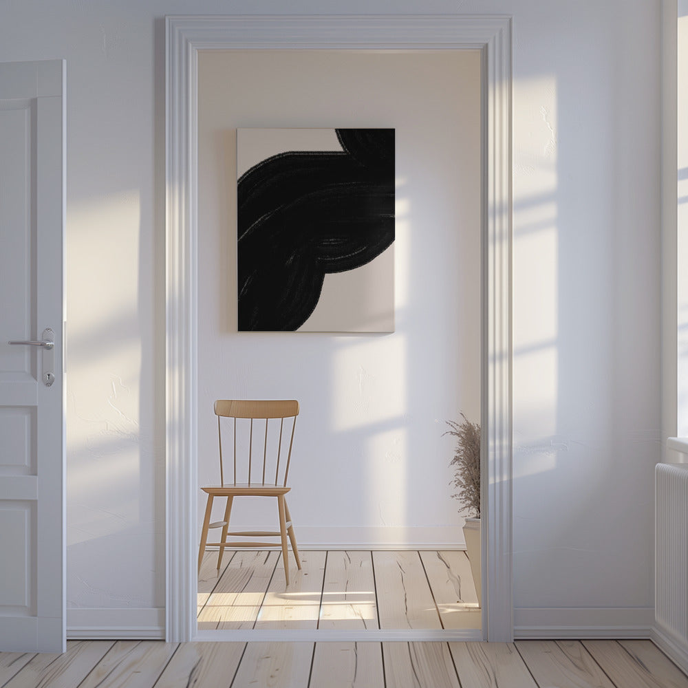 Zwarte golfstroom | Canvas