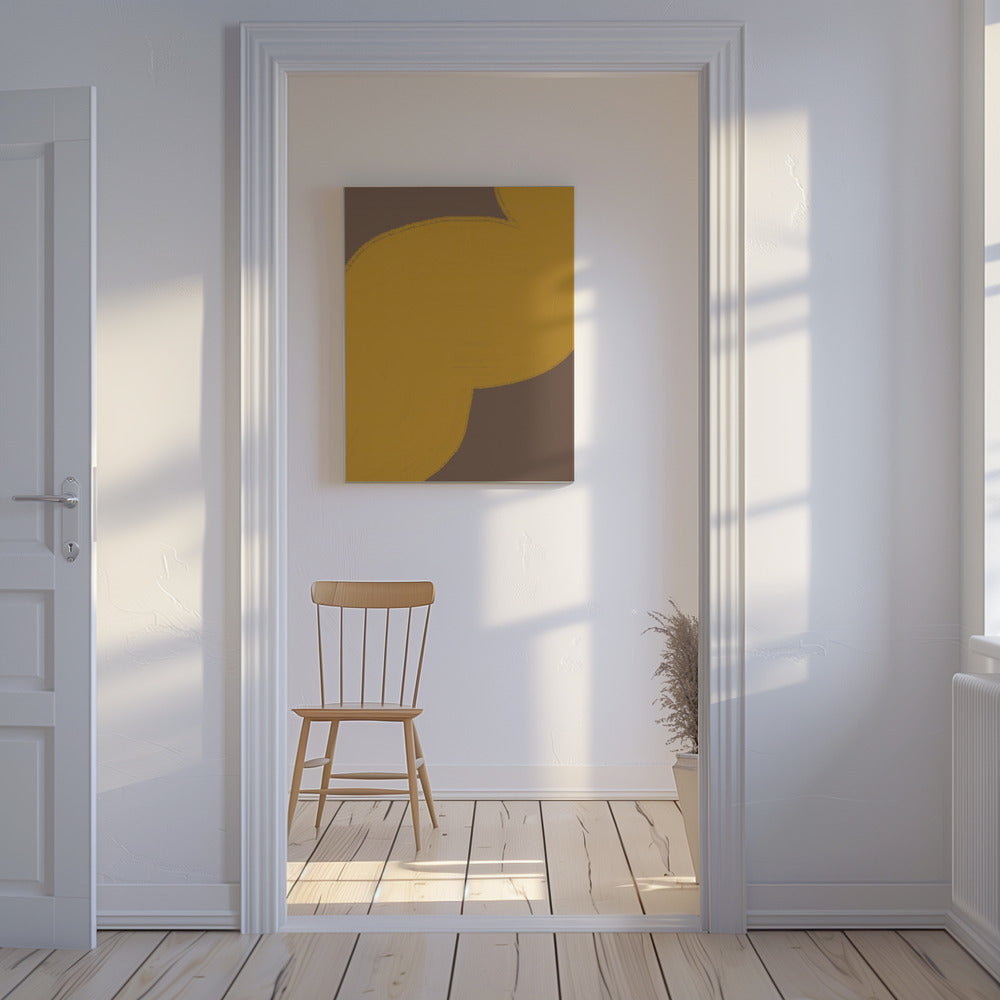 Gouden Stroom | Canvas
