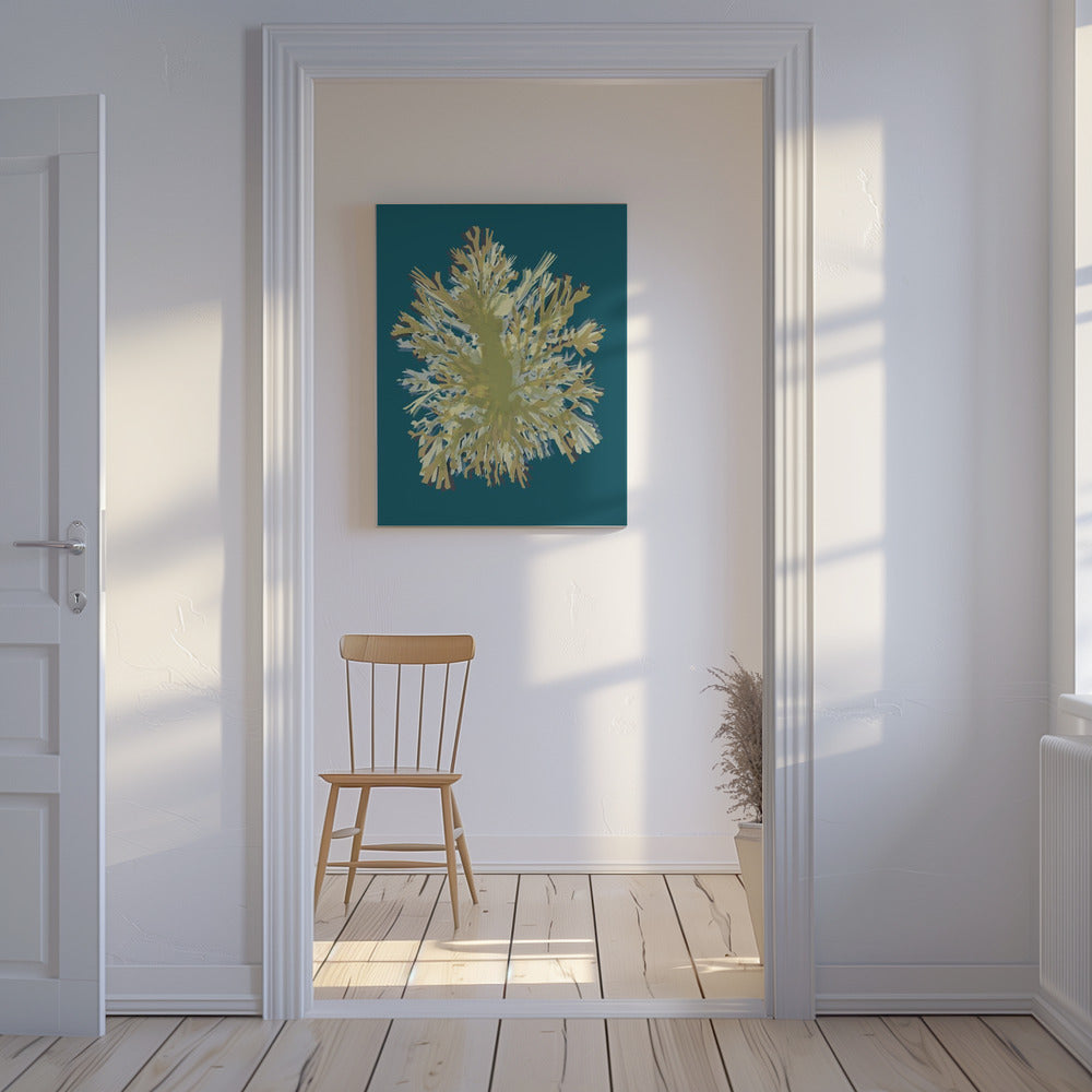 Zeewierposter 1 | Canvas