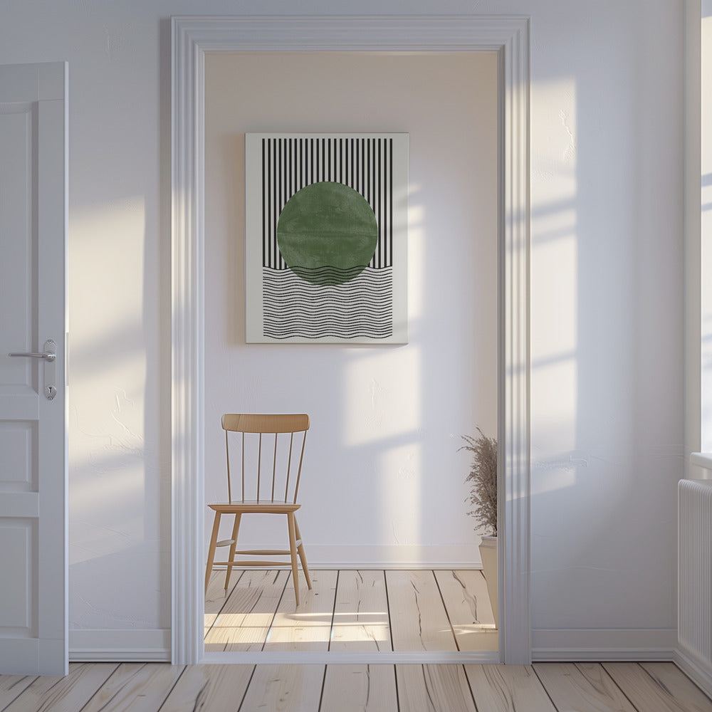 Strepen en golven | Canvas