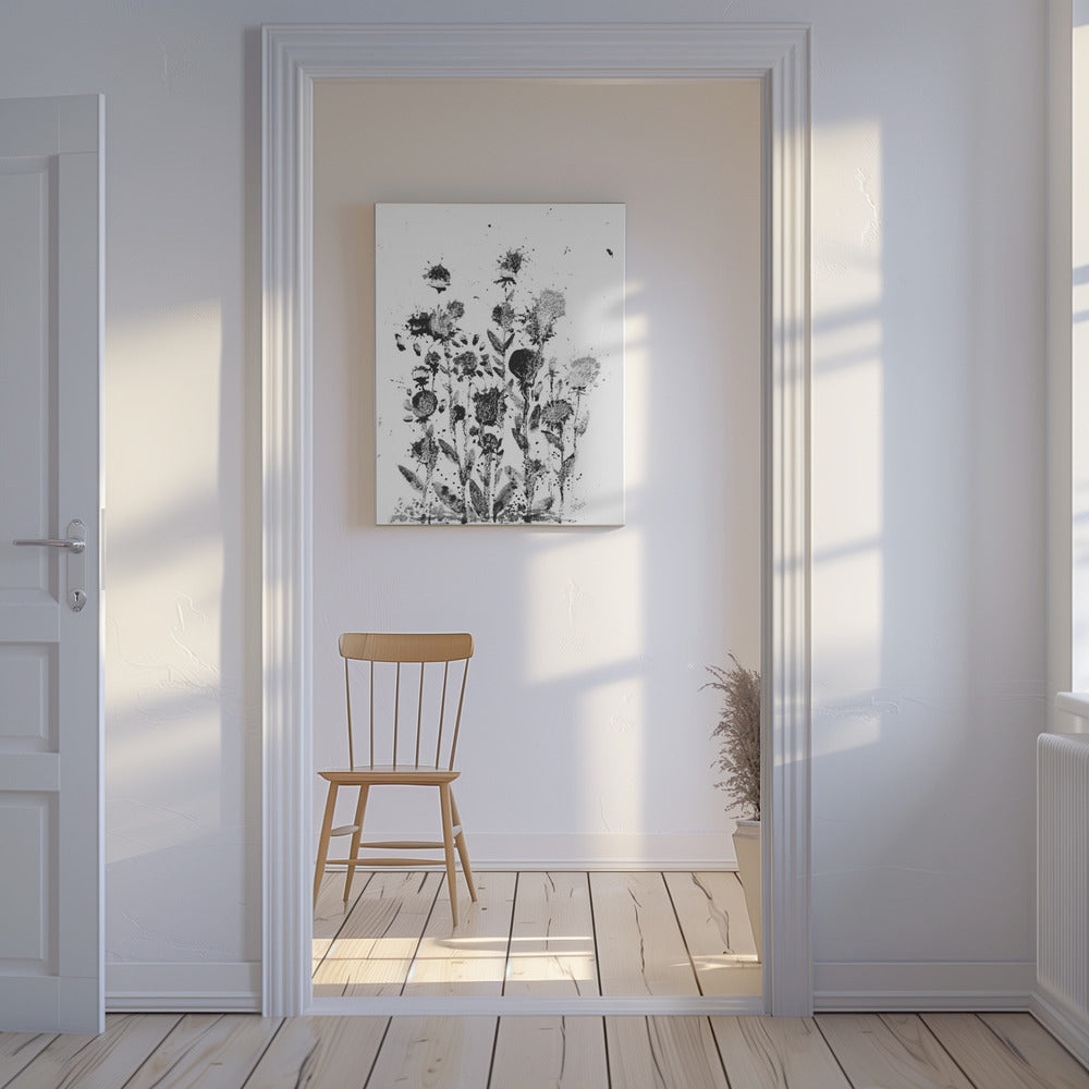 Kleine bloemen II | Canvas