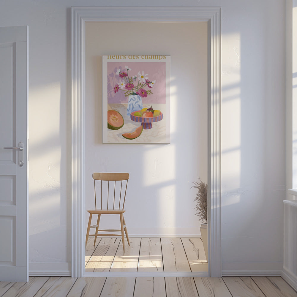 Fleur Des Champs-Roze | Canvas