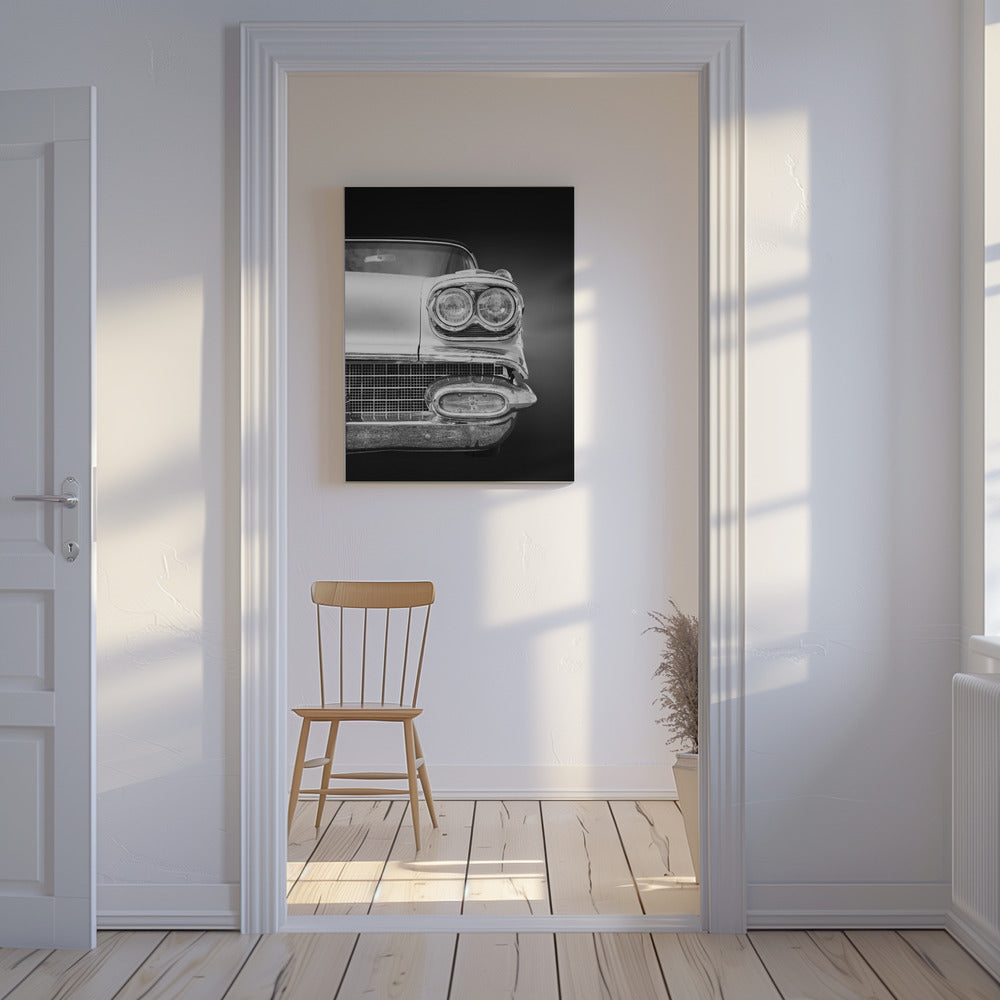 Amerikaanse klassieke auto Bonneville 1958 Cabriolet | Canvas