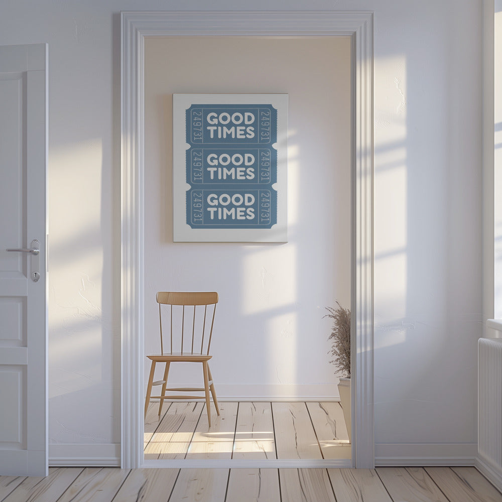Blauwe Goede Tijden | Canvas