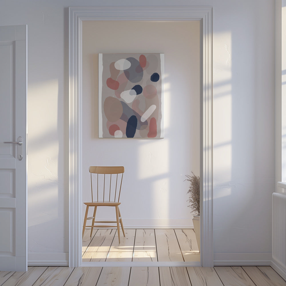 Abstracte kiezels 2 | Canvas