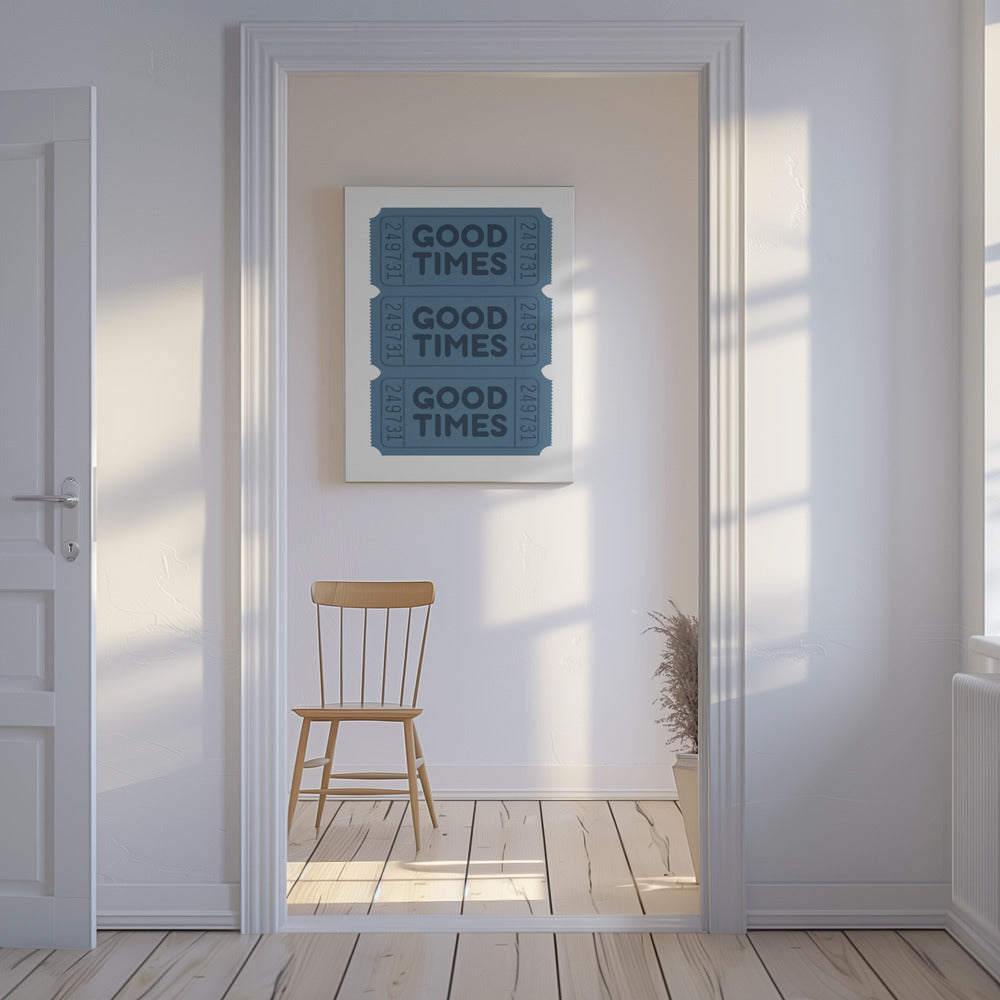 Blauwe Goede Tijden | Canvas