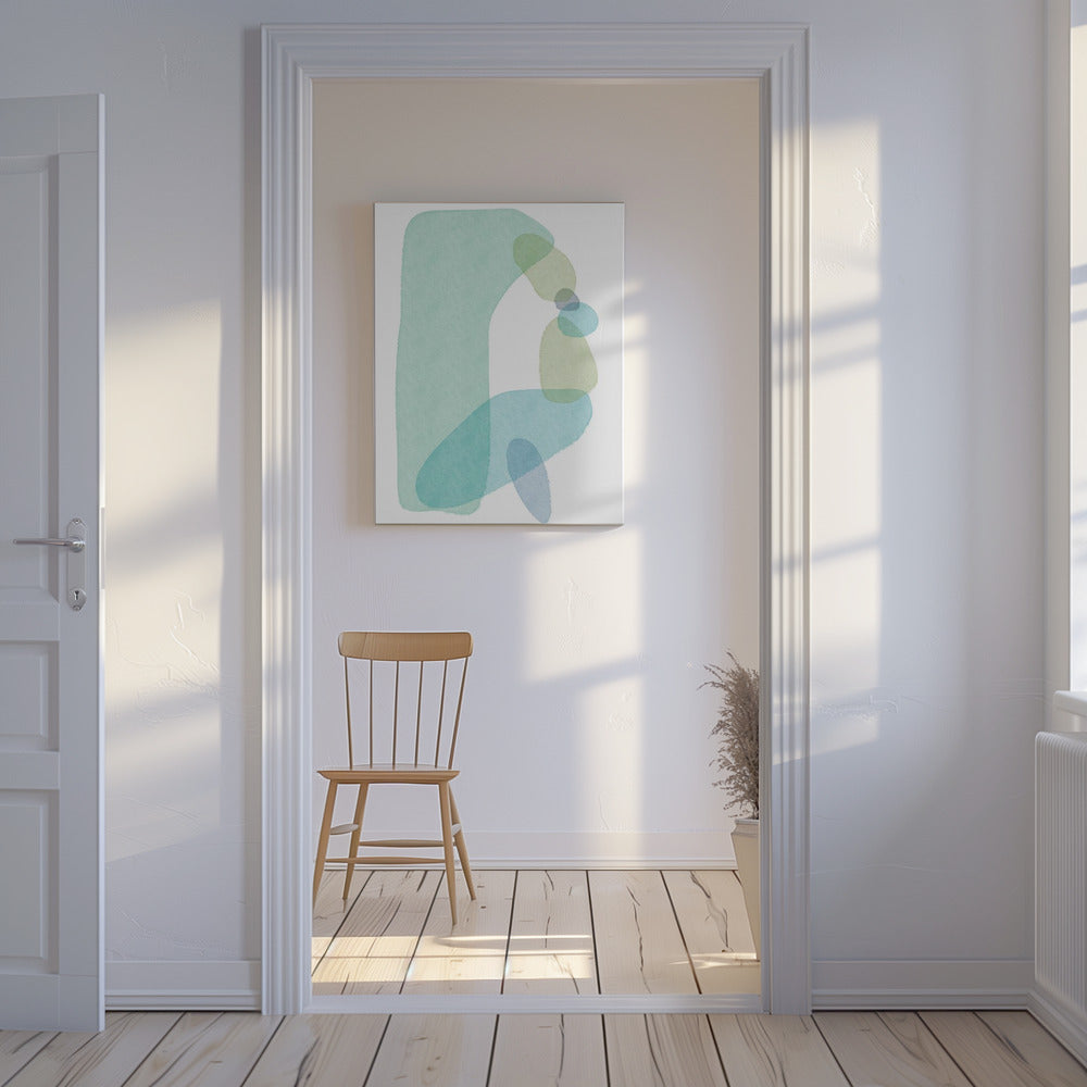 Pastelvlekken 2 | Canvas
