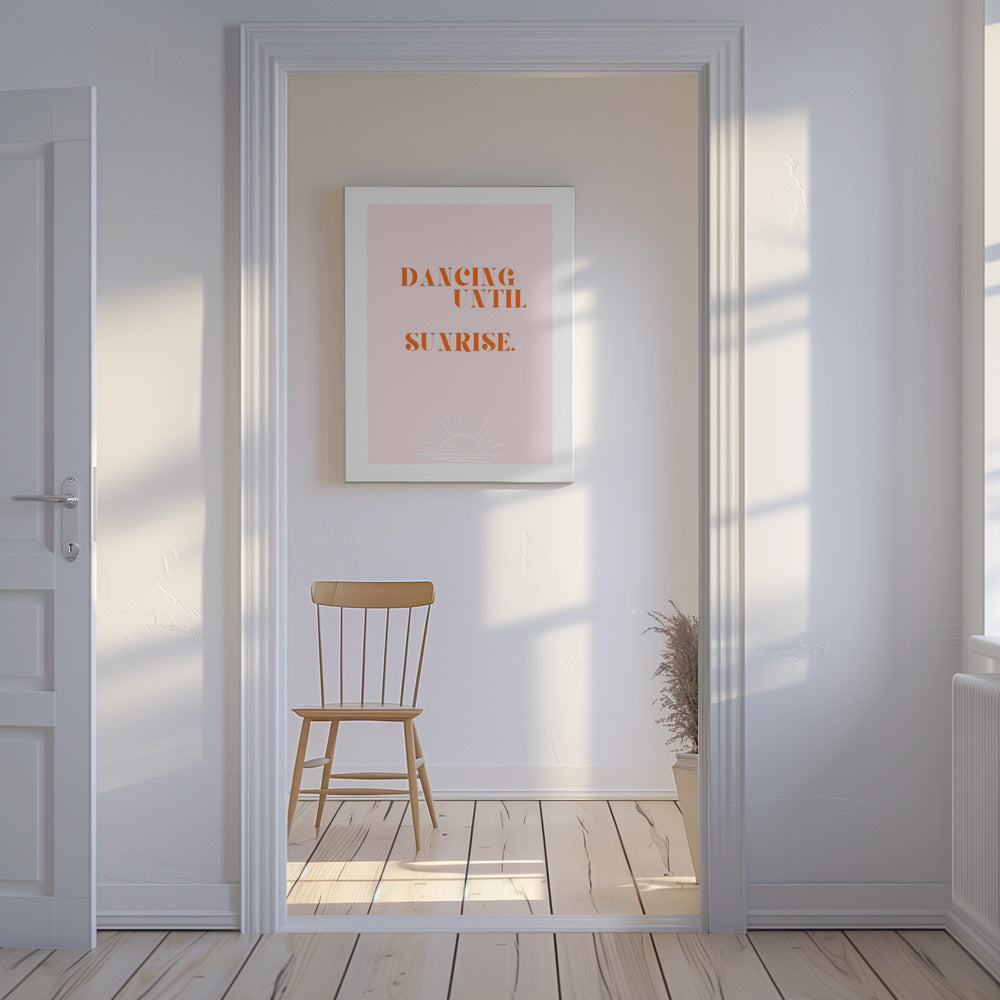 Dansen tot zonsopgang | Canvas