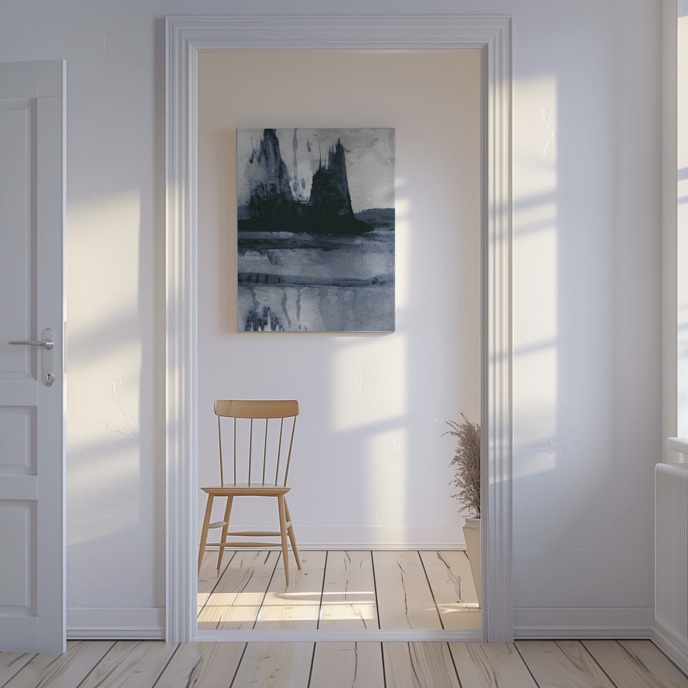 Blauw 3 | Canvas