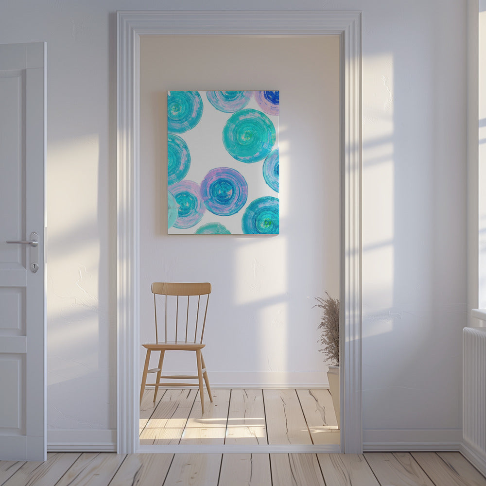 Spinning Whirls 2 | Canvas