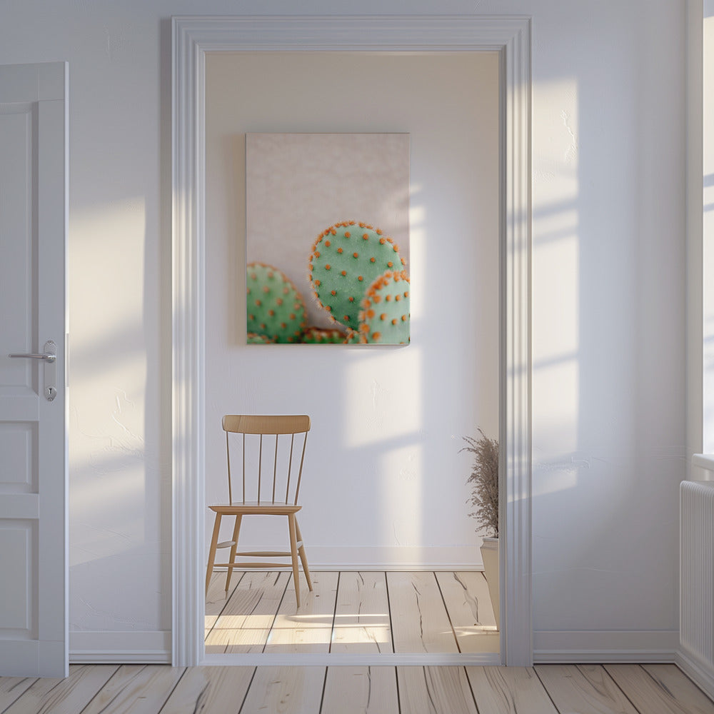 Cactussen Pasteltinten | Canvas