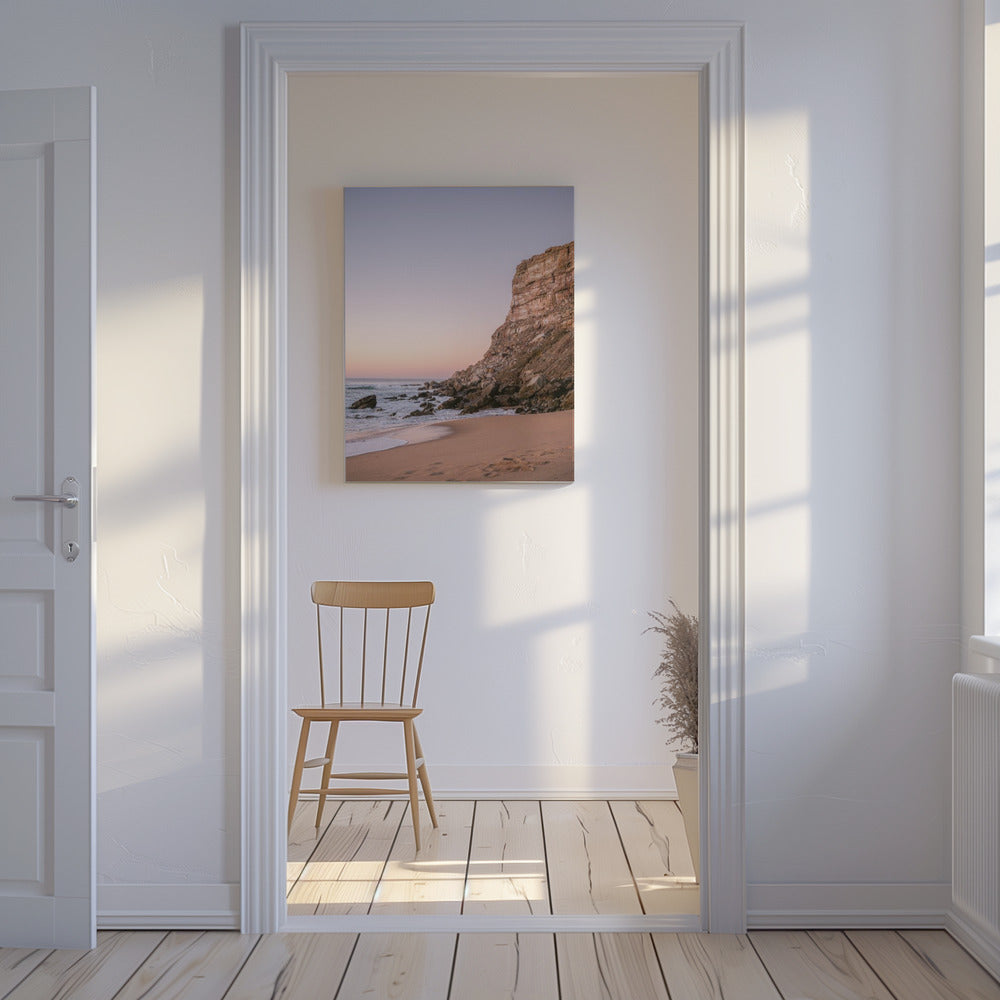 Pastel Portugese kust | Canvas