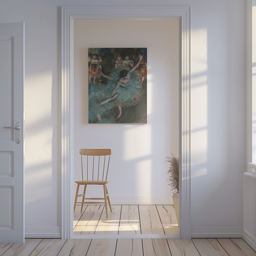 Zwaaiende danseres | Canvas