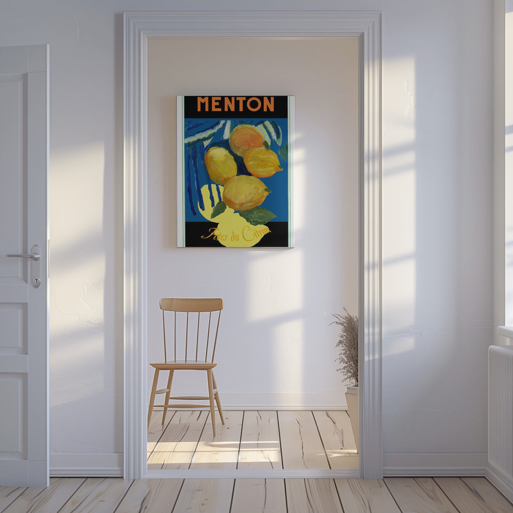 Citroenen Menton Citrusvrucht Poster | Canvas