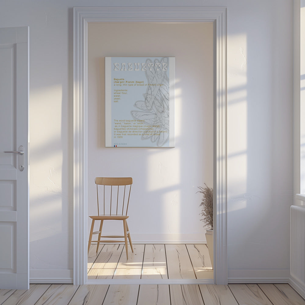 Baguette Koffie | Canvas