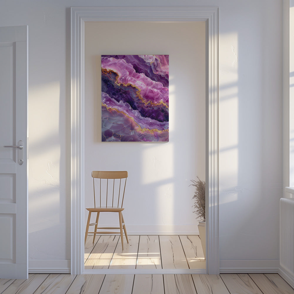 Amethist Magisch Ladscape Grafisch (74) | Canvas