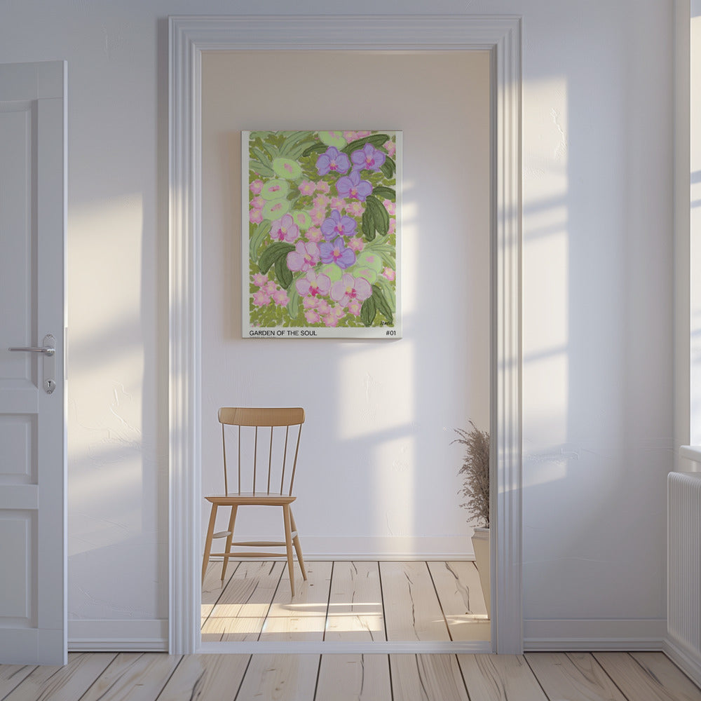 Tuin van de ziel 01 | Canvas