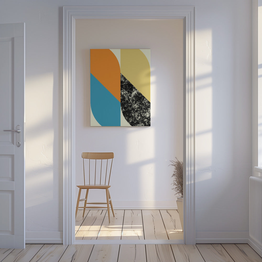 Gedurfde geometrische vormen | Canvas