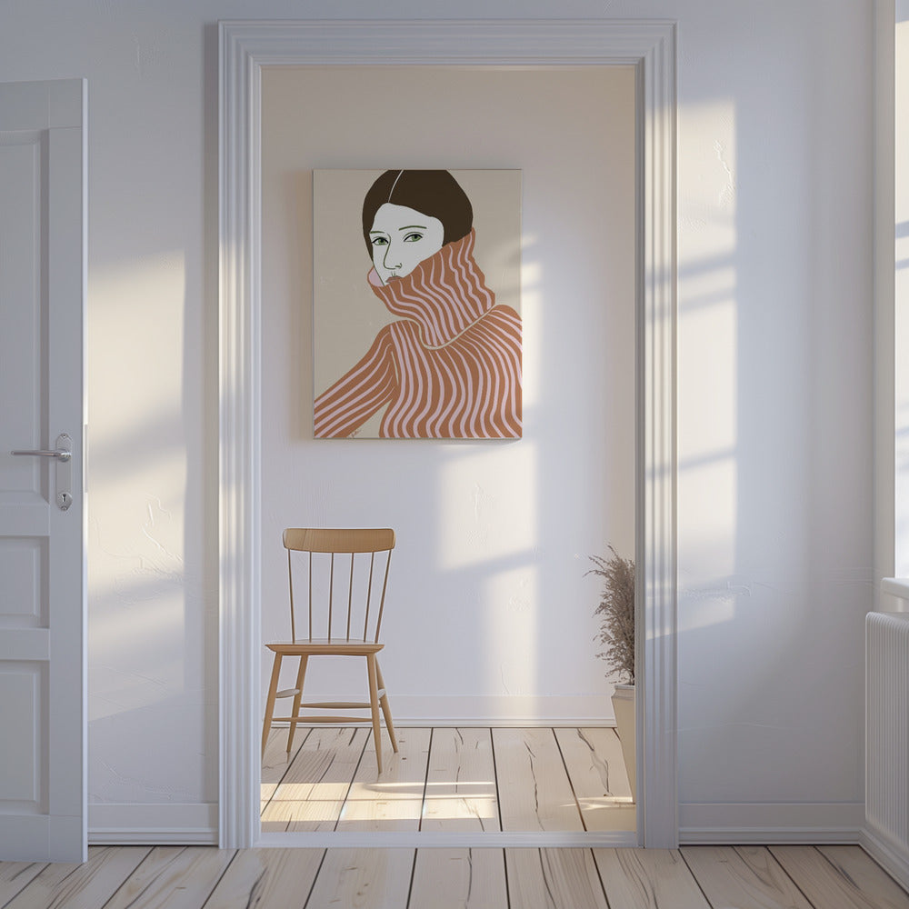 Warm blijven | Canvas