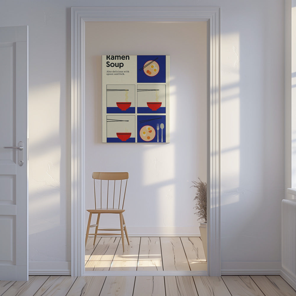 Poster Ramensoep | Canvas