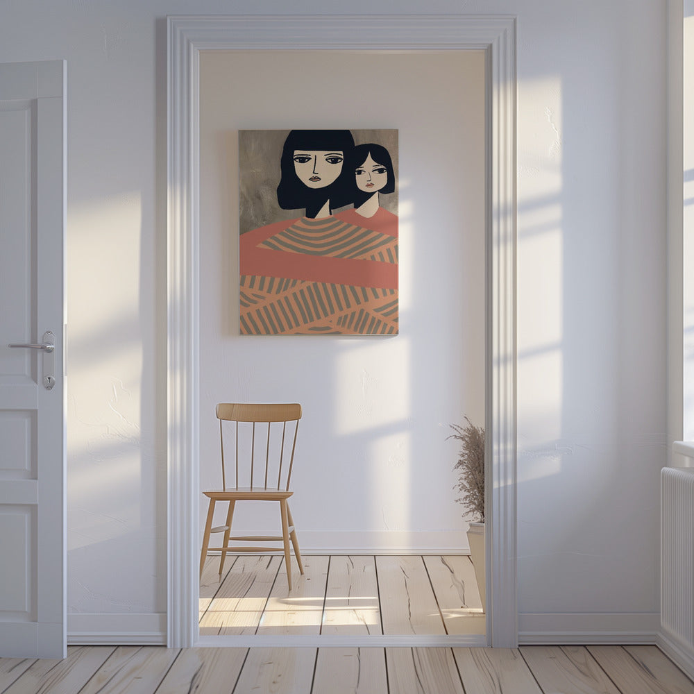 Liefde vriendschap | Canvas