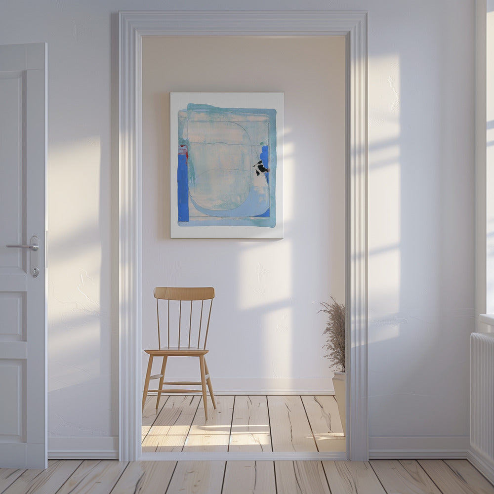 Blauwe Endurance 1 | Canvas