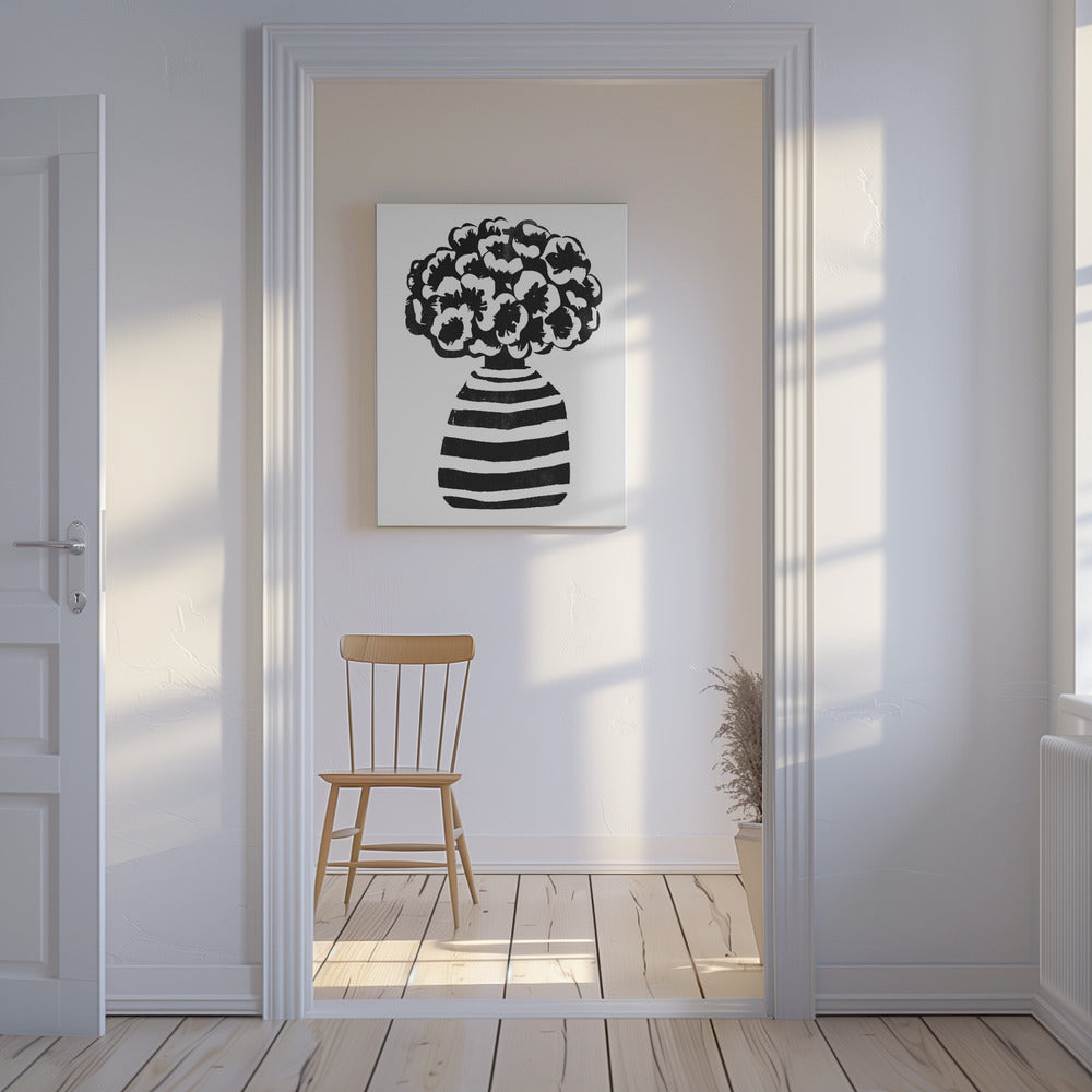 Vaas Gestreept | Canvas