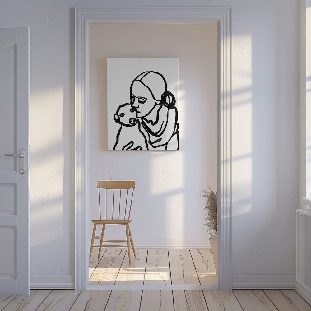 Dogs love | Canvas