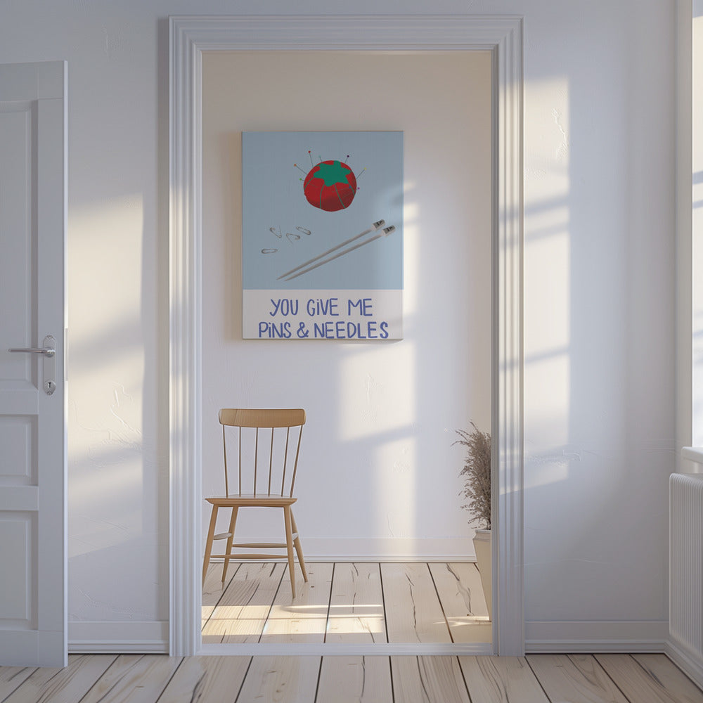 spelden en naalden | Canvas