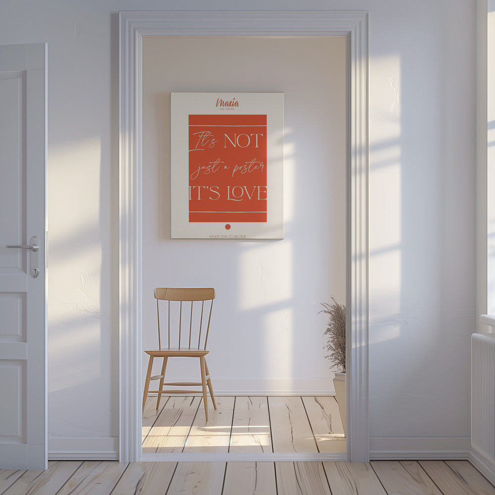 Over liefde. Poster | Canvas