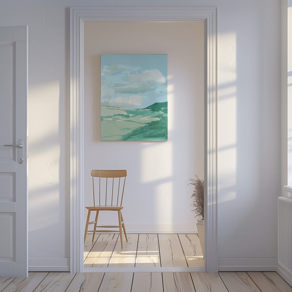 Big Sky Landschap Platteland No2 | Canvas