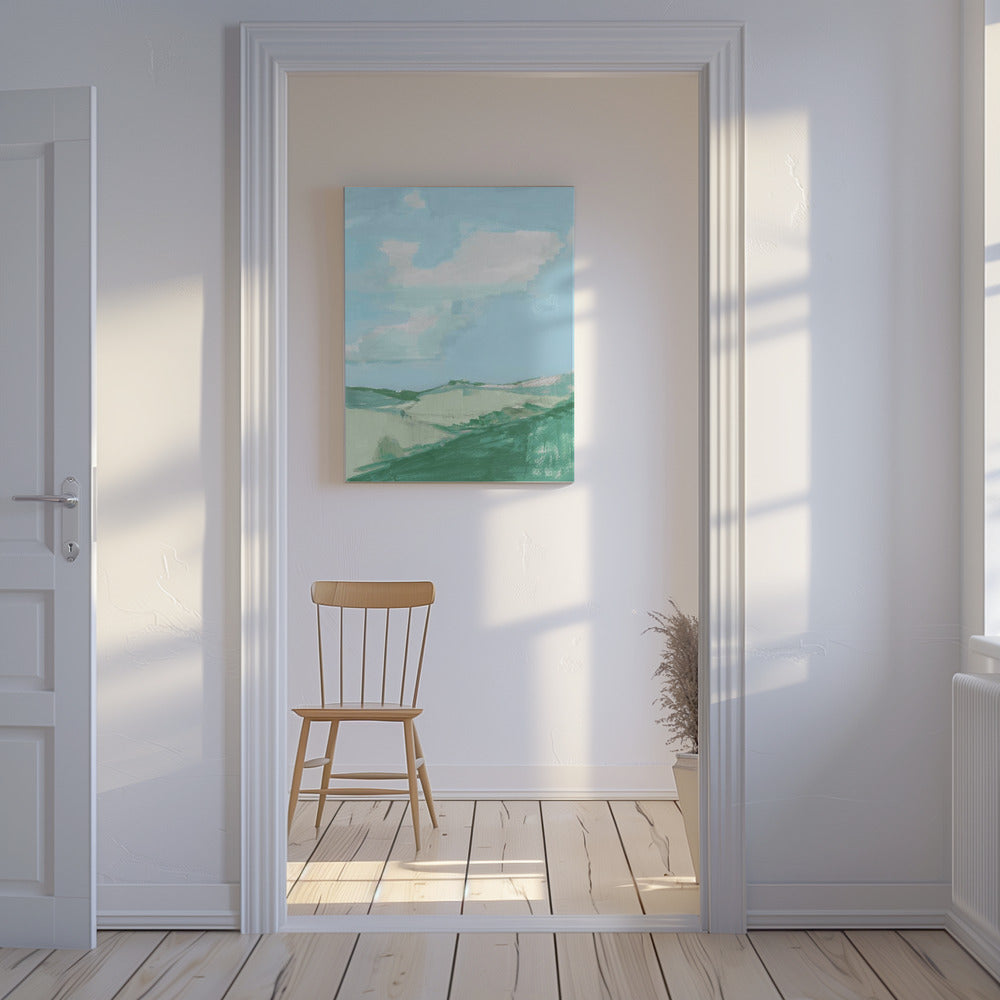 Big Sky Landschap Platteland Nr. 1 | Canvas