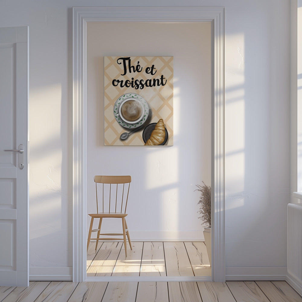 De Et Croissant | Canvas