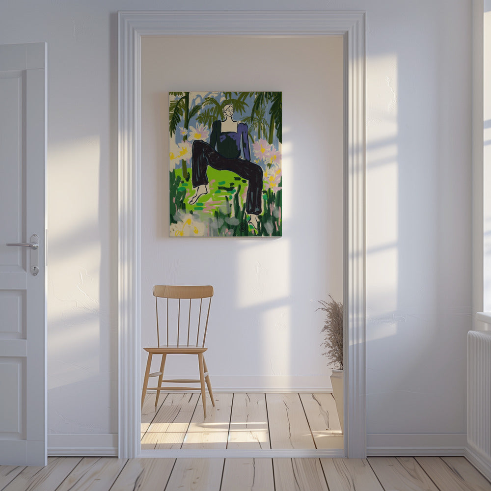 VERLOREN IN DE STILTE | Canvas