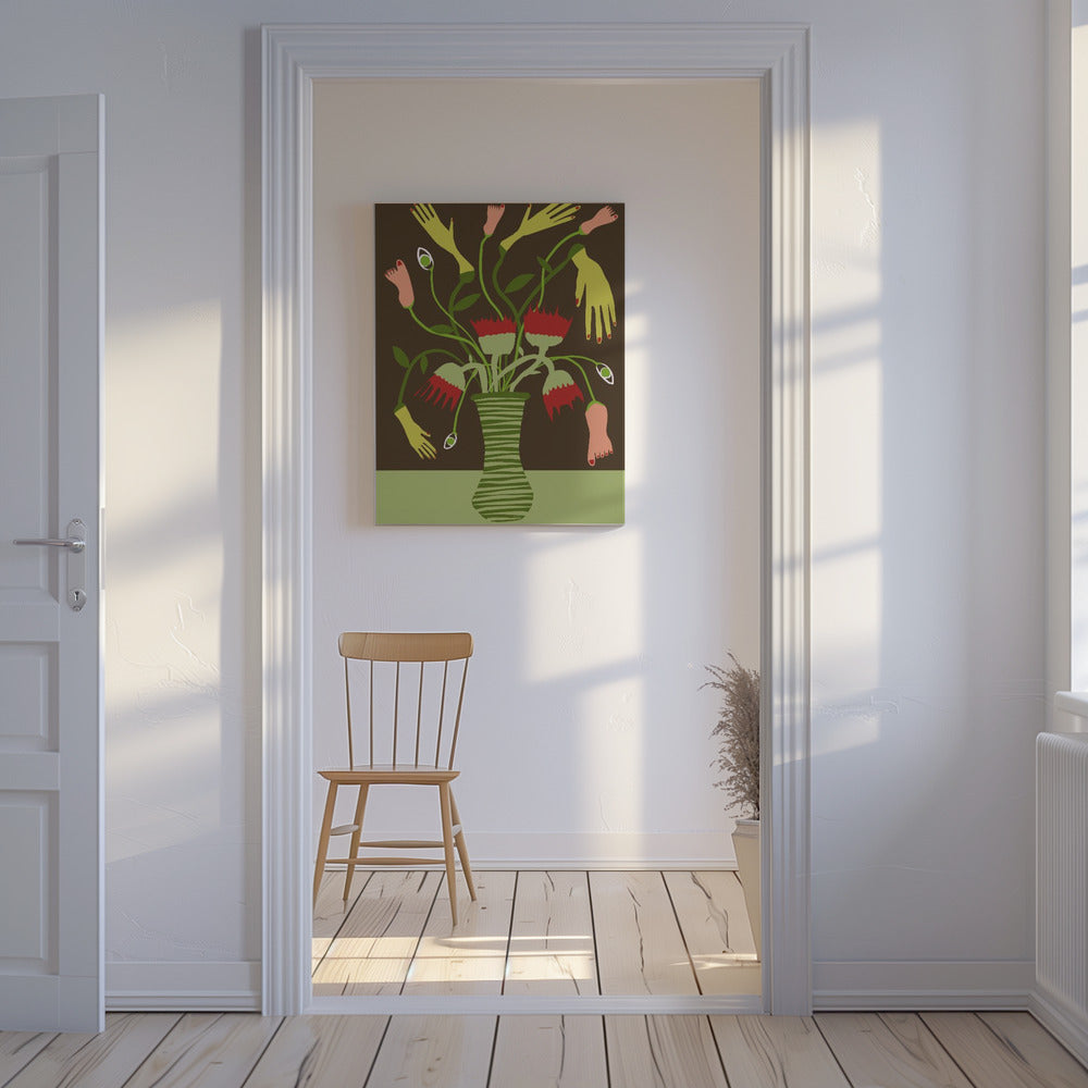 De Vreemde Vaas | Canvas