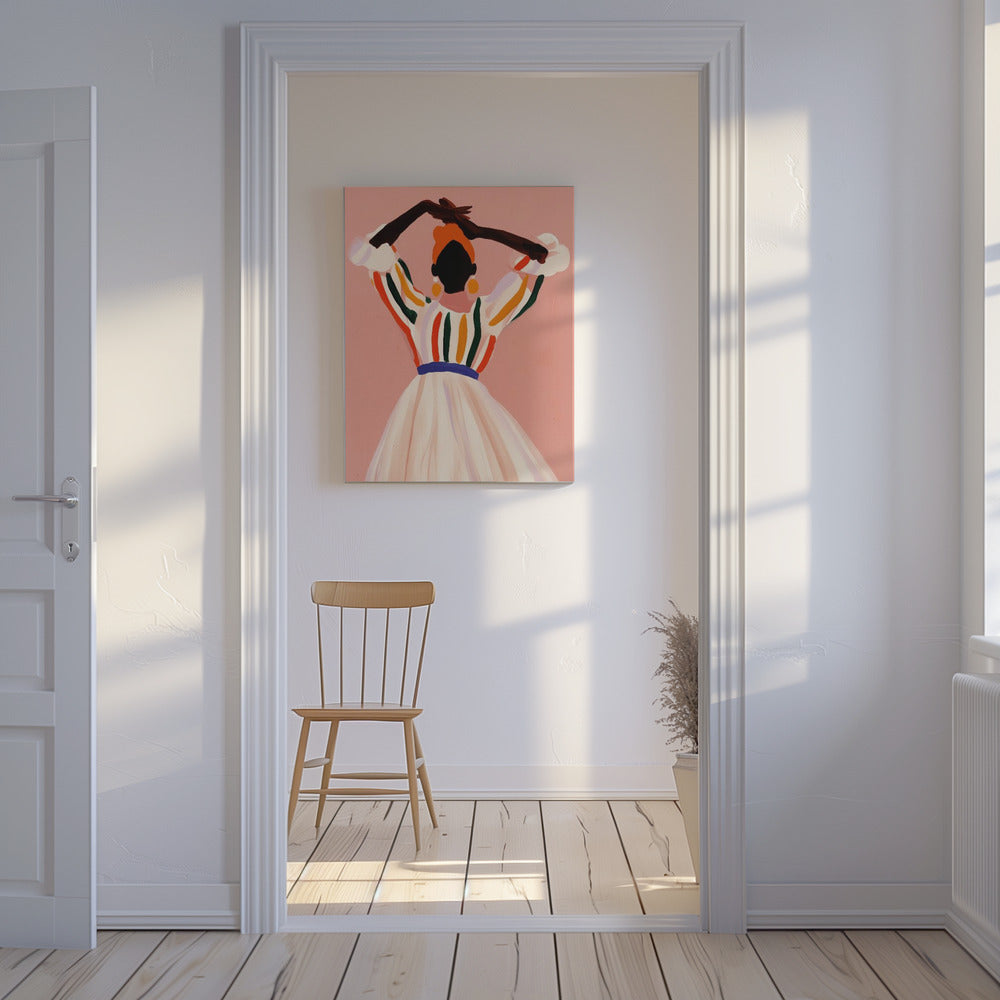 Levendig silhouet | Canvas