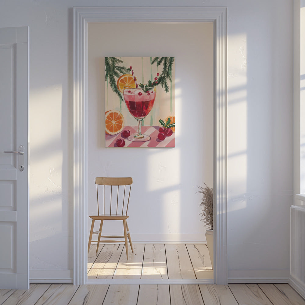 Christmas Red Cocktail | Canvas