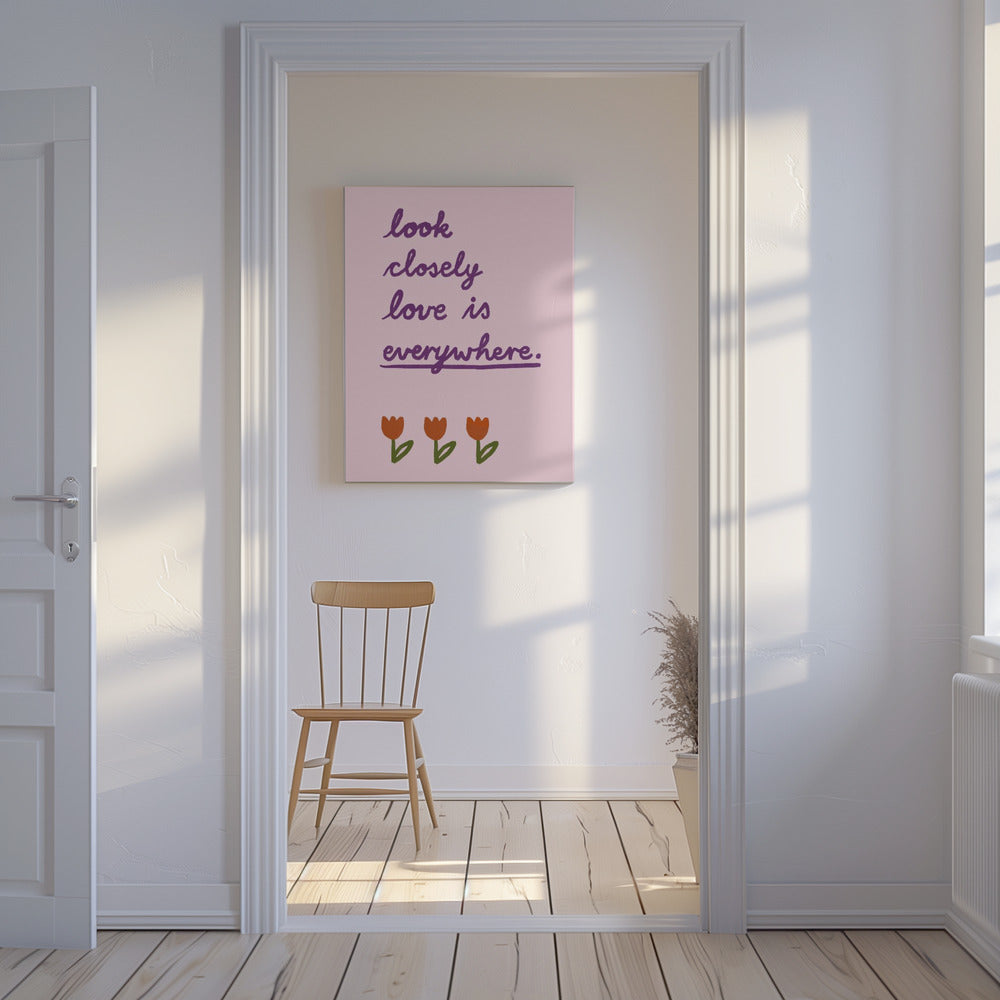 Liefde is overal 6 | Canvas