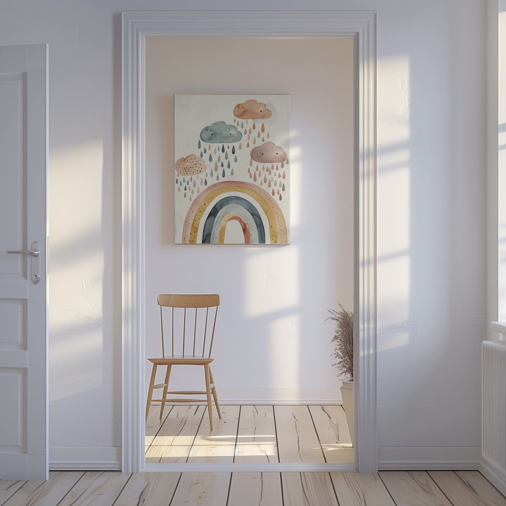 Speelse Regenbogen | Canvas