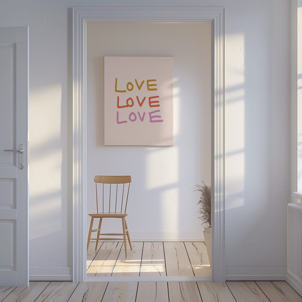 Love Love Love 2 | Canvas