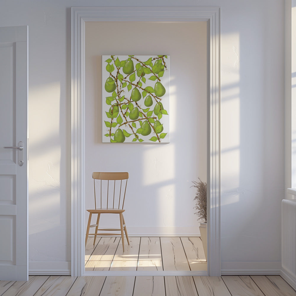 Perenbloesem Tangle | Canvas