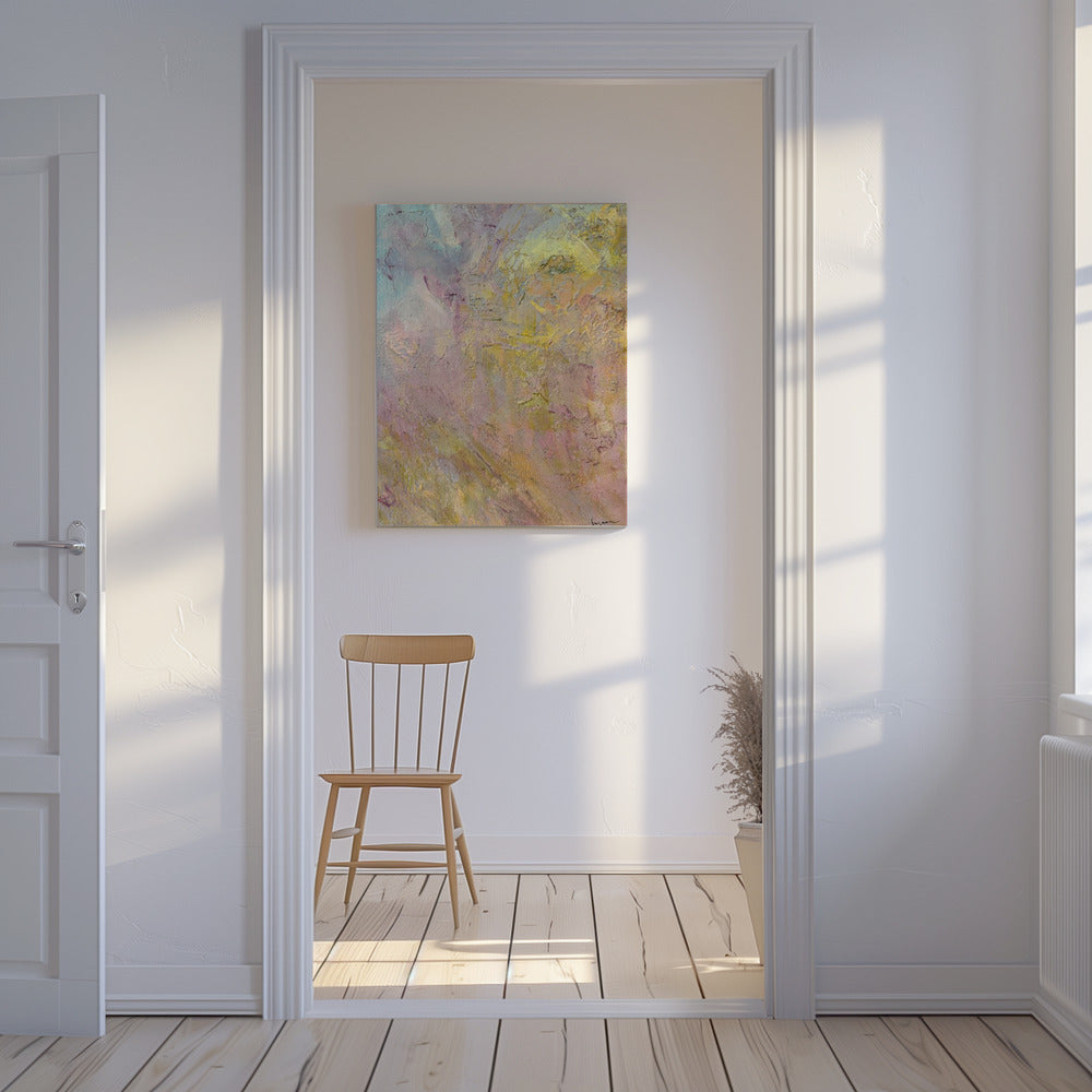 Pastelroze Dromen | Canvas